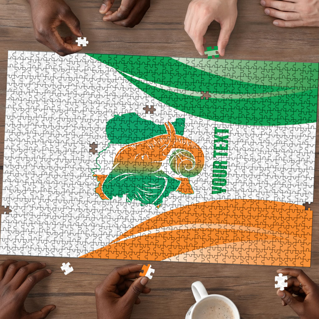 Ivory Coast Basketball Custom Puzzle 2026 Allez Les Elephants