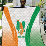 Ivory Coast Basketball Custom Quilt 2026 Allez Les Elephants