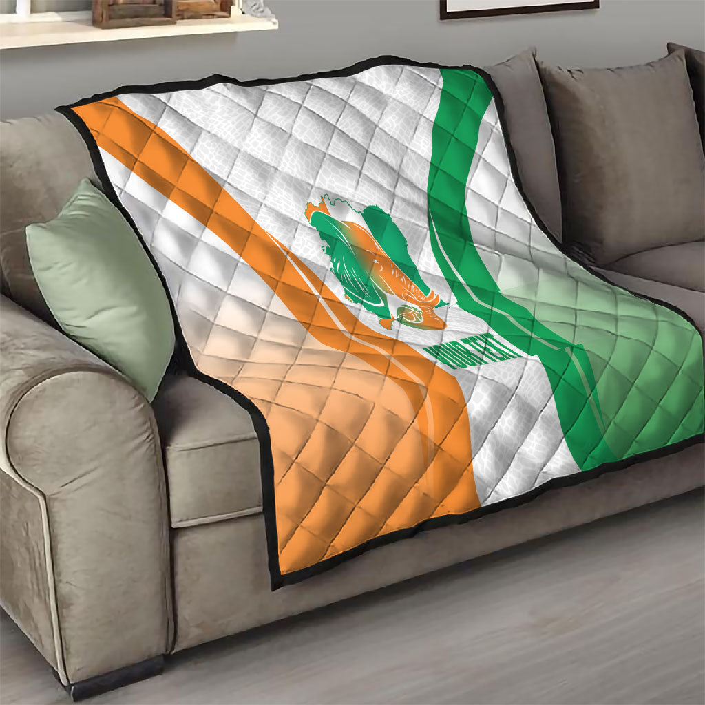 Ivory Coast Basketball Custom Quilt 2026 Allez Les Elephants