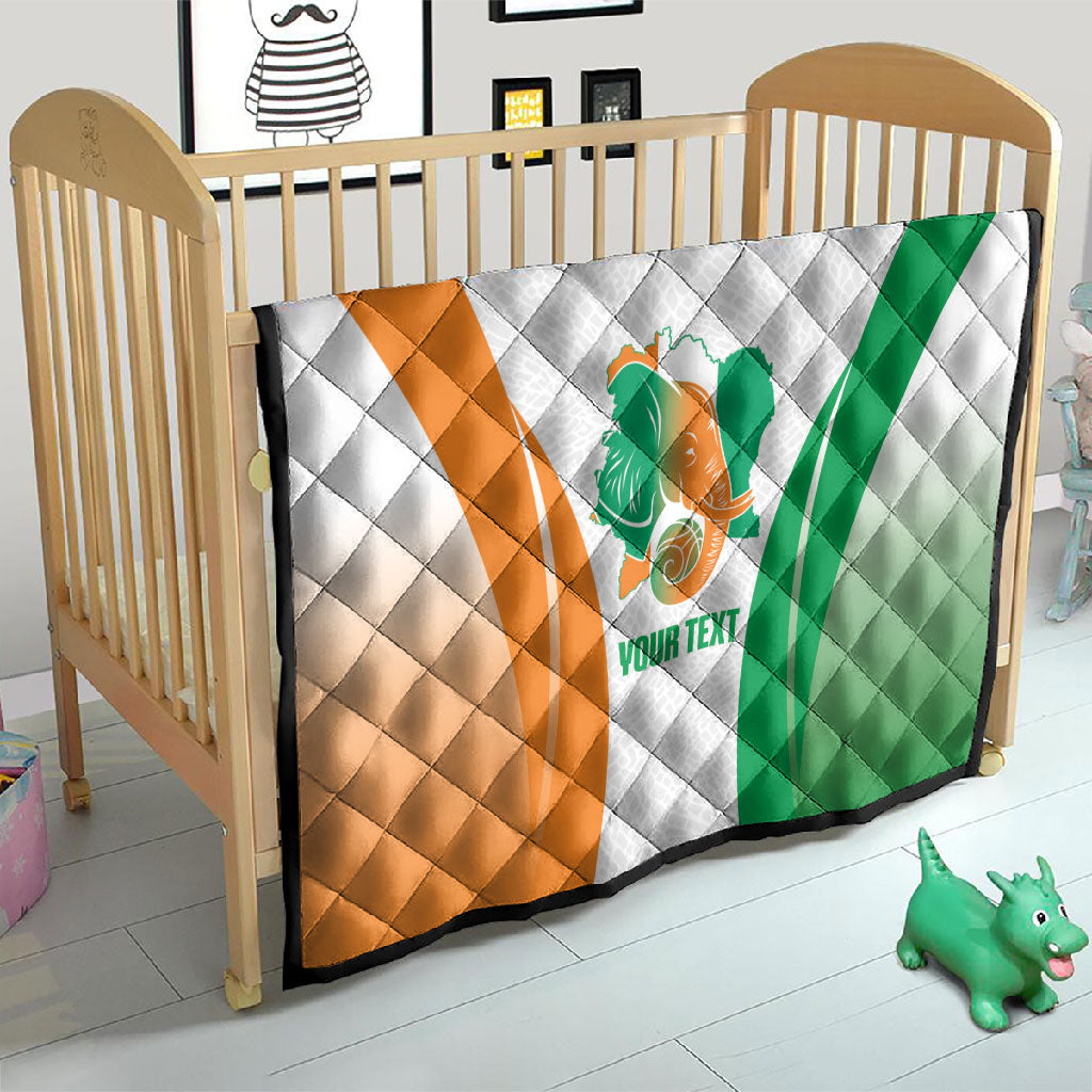 Ivory Coast Basketball Custom Quilt 2026 Allez Les Elephants