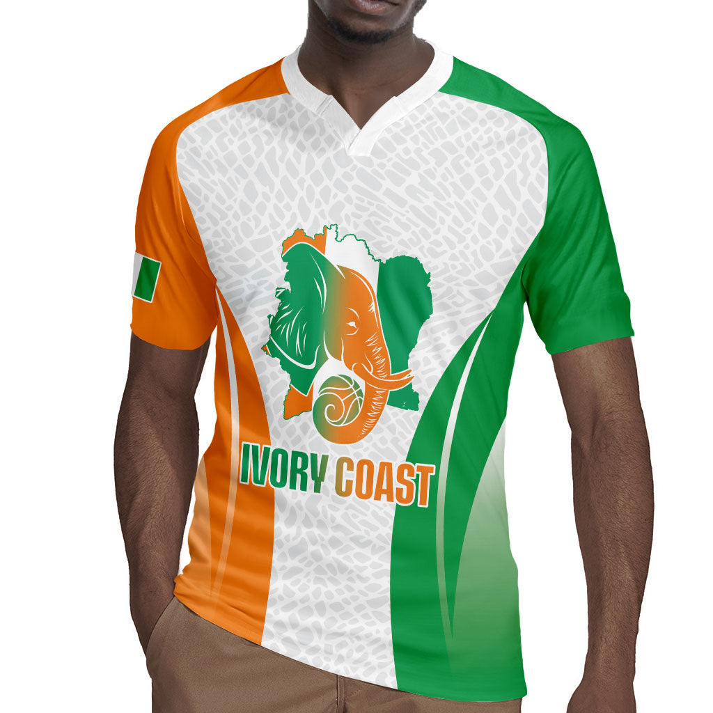 Ivory Coast Basketball Custom Rugby Jersey 2026 Allez Les Elephants