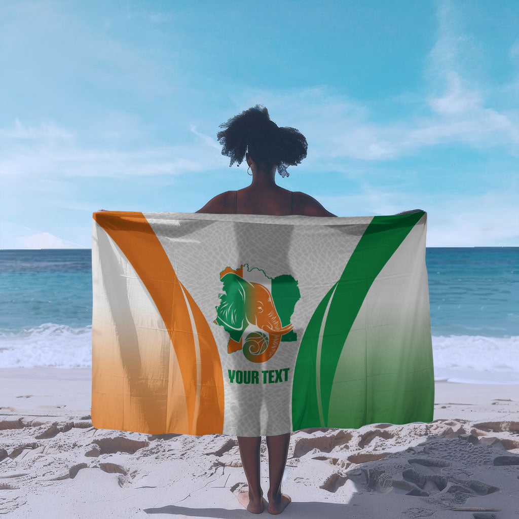 Ivory Coast Basketball Custom Sarong 2026 Allez Les Elephants