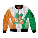 Ivory Coast Basketball Custom Sleeve Zip Bomber Jacket 2026 Allez Les Elephants