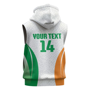 Ivory Coast Basketball Custom Sleeveless Zip Hoodie 2026 Allez Les Elephants