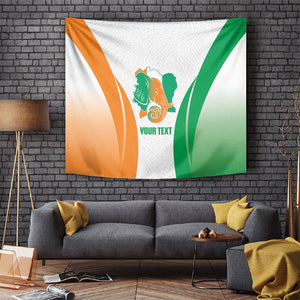 Ivory Coast Basketball Custom Tapestry 2026 Allez Les Elephants