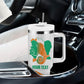 Ivory Coast Basketball Custom Tumbler With Handle 2026 Allez Les Elephants