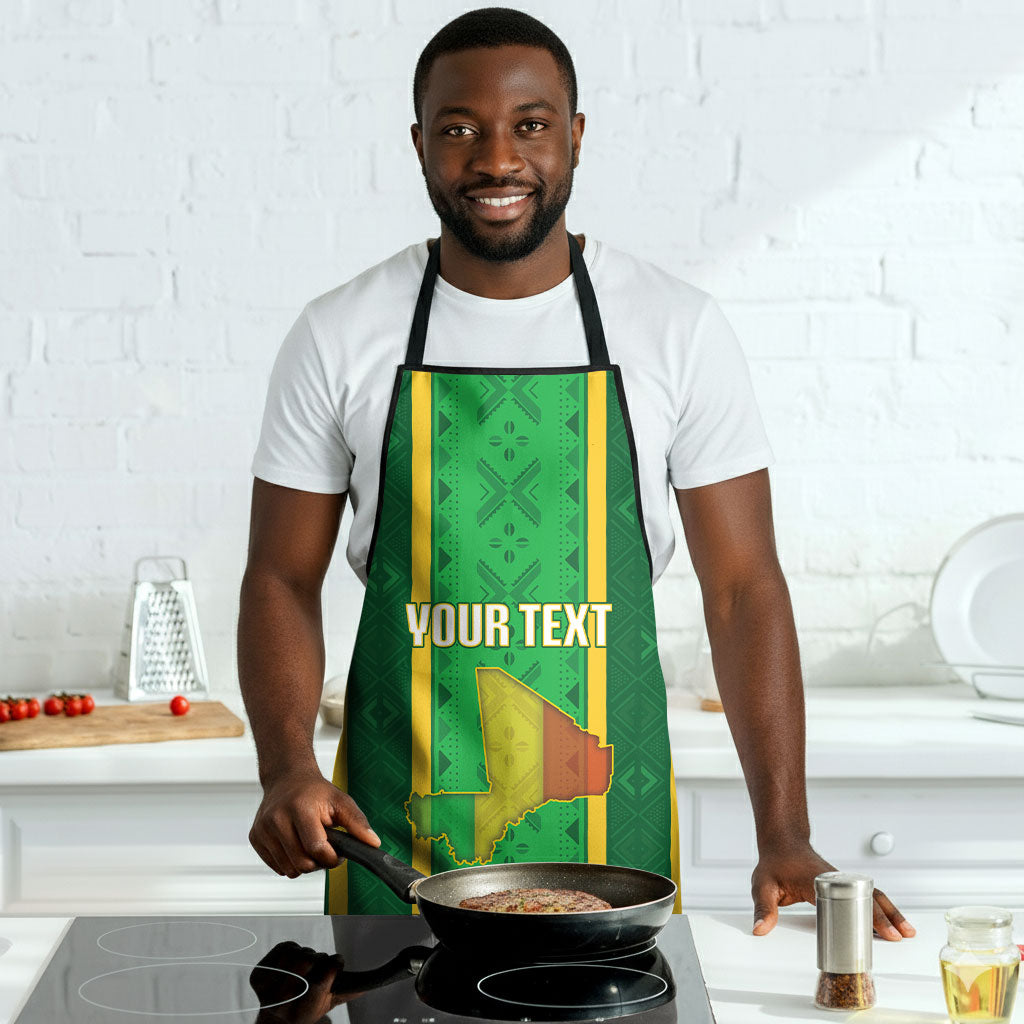 Mali Basketball Custom Apron Mud Cloth Bogolan Pattern