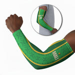 Mali Basketball Custom Arm Sleeves Mud Cloth Bogolan Pattern
