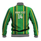 Mali Basketball Custom Baseball Jacket Mud Cloth Bogolan Pattern