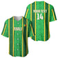 Mali Basketball Custom Baseball Jersey Mud Cloth Bogolan Pattern