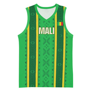 Mali Basketball Custom Basketball Jersey Mud Cloth Bogolan Pattern