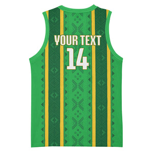 Mali Basketball Custom Basketball Jersey Mud Cloth Bogolan Pattern