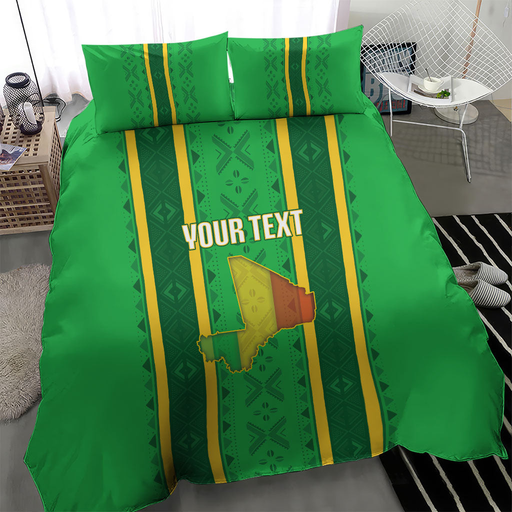 Mali Basketball Custom Bedding Set Mud Cloth Bogolan Pattern