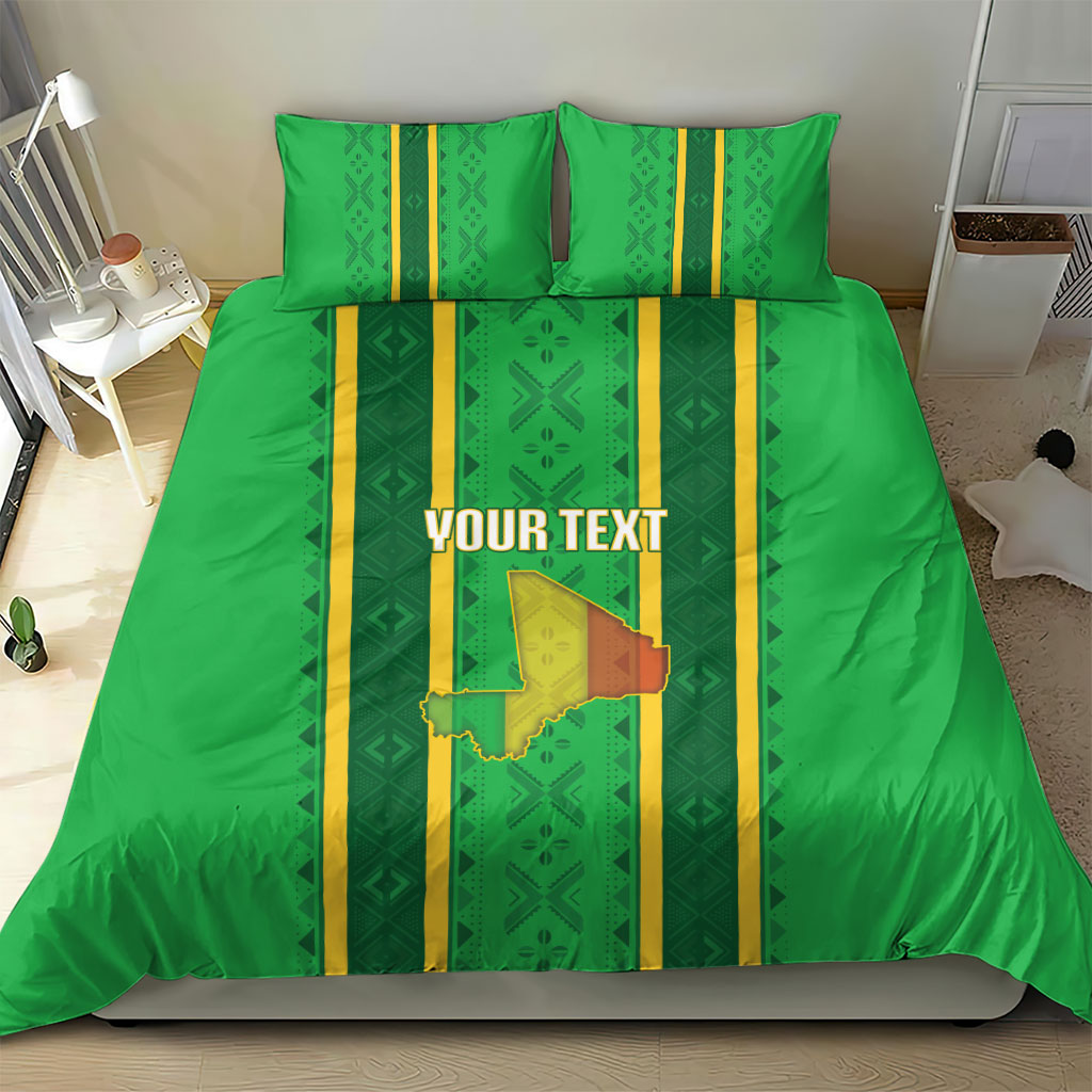 Mali Basketball Custom Bedding Set Mud Cloth Bogolan Pattern