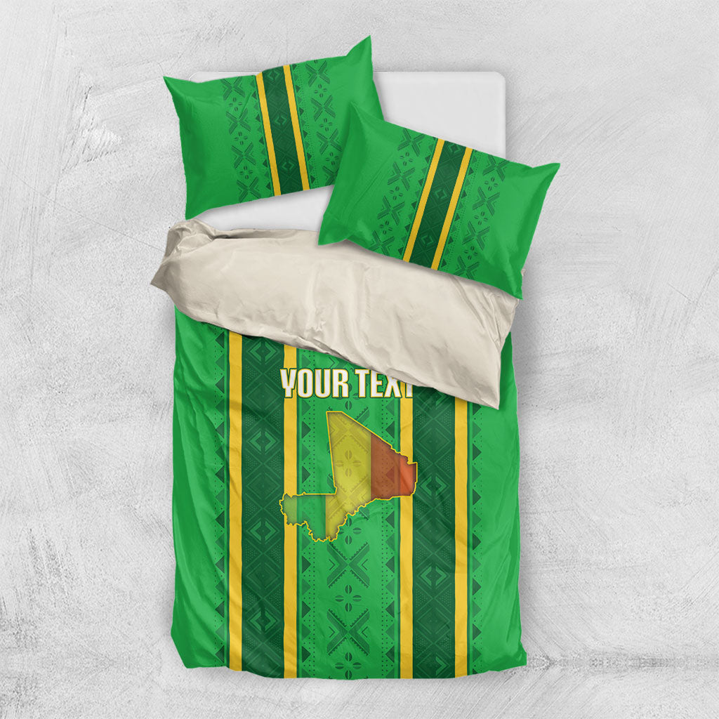 Mali Basketball Custom Bedding Set Mud Cloth Bogolan Pattern