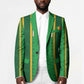 Mali Basketball Custom Blazer Mud Cloth Bogolan Pattern