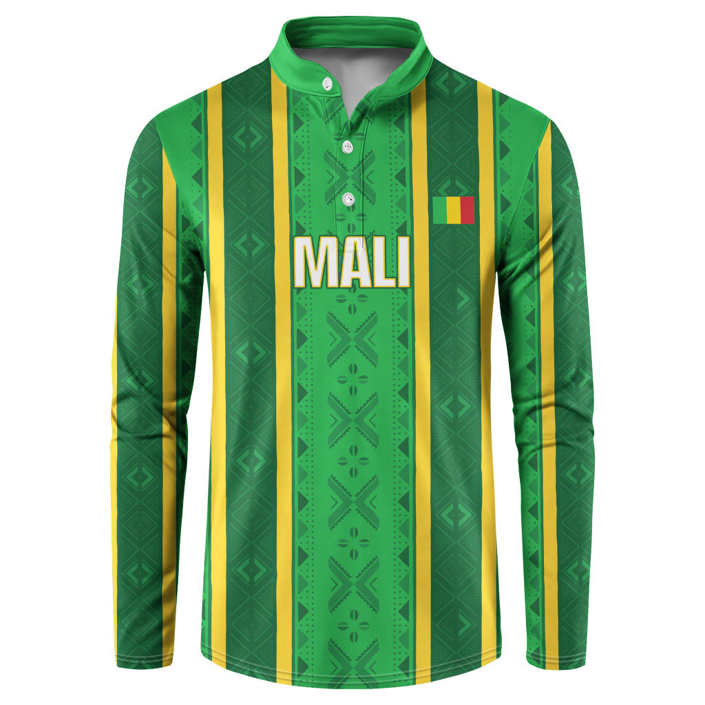 Mali Basketball Custom Button Sweatshirt Mud Cloth Bogolan Pattern