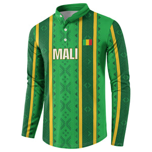 Mali Basketball Custom Button Sweatshirt Mud Cloth Bogolan Pattern