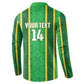 Mali Basketball Custom Button Sweatshirt Mud Cloth Bogolan Pattern