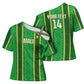 Mali Basketball Custom Cross Shoulder Shirt Mud Cloth Bogolan Pattern