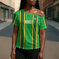 Mali Basketball Custom Cross Shoulder Shirt Mud Cloth Bogolan Pattern