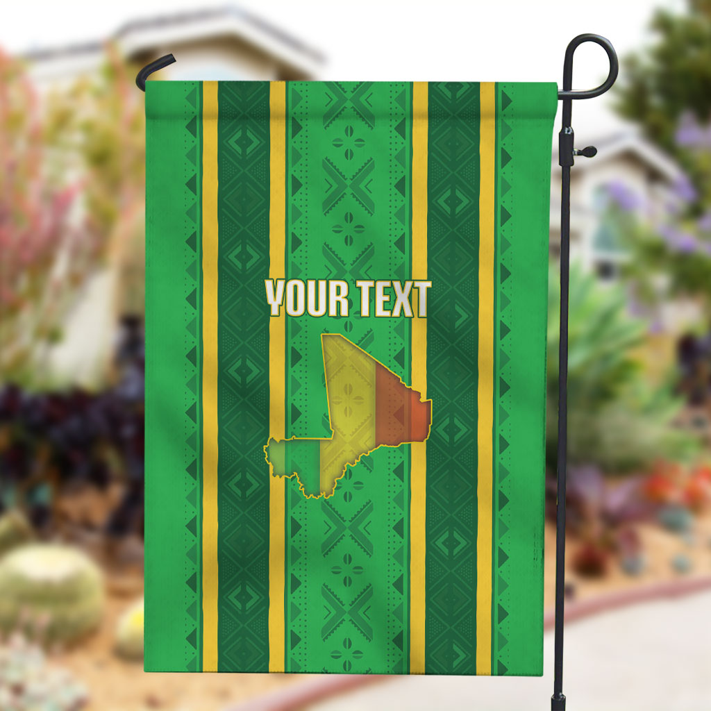 Mali Basketball Custom Garden Flag Mud Cloth Bogolan Pattern