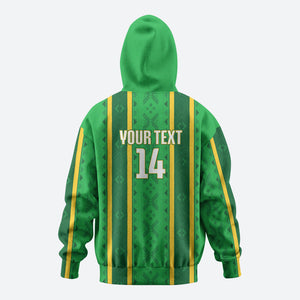 Mali Basketball Custom Hoodie Mud Cloth Bogolan Pattern