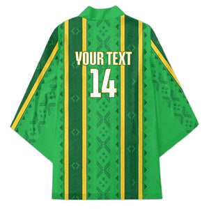 Mali Basketball Custom Kimono Mud Cloth Bogolan Pattern