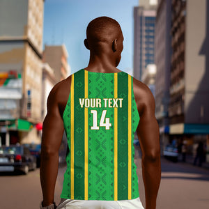 Mali Basketball Custom Men Tank Top Mud Cloth Bogolan Pattern