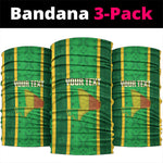 Mali Basketball Custom Neck Gaiter Mud Cloth Bogolan Pattern
