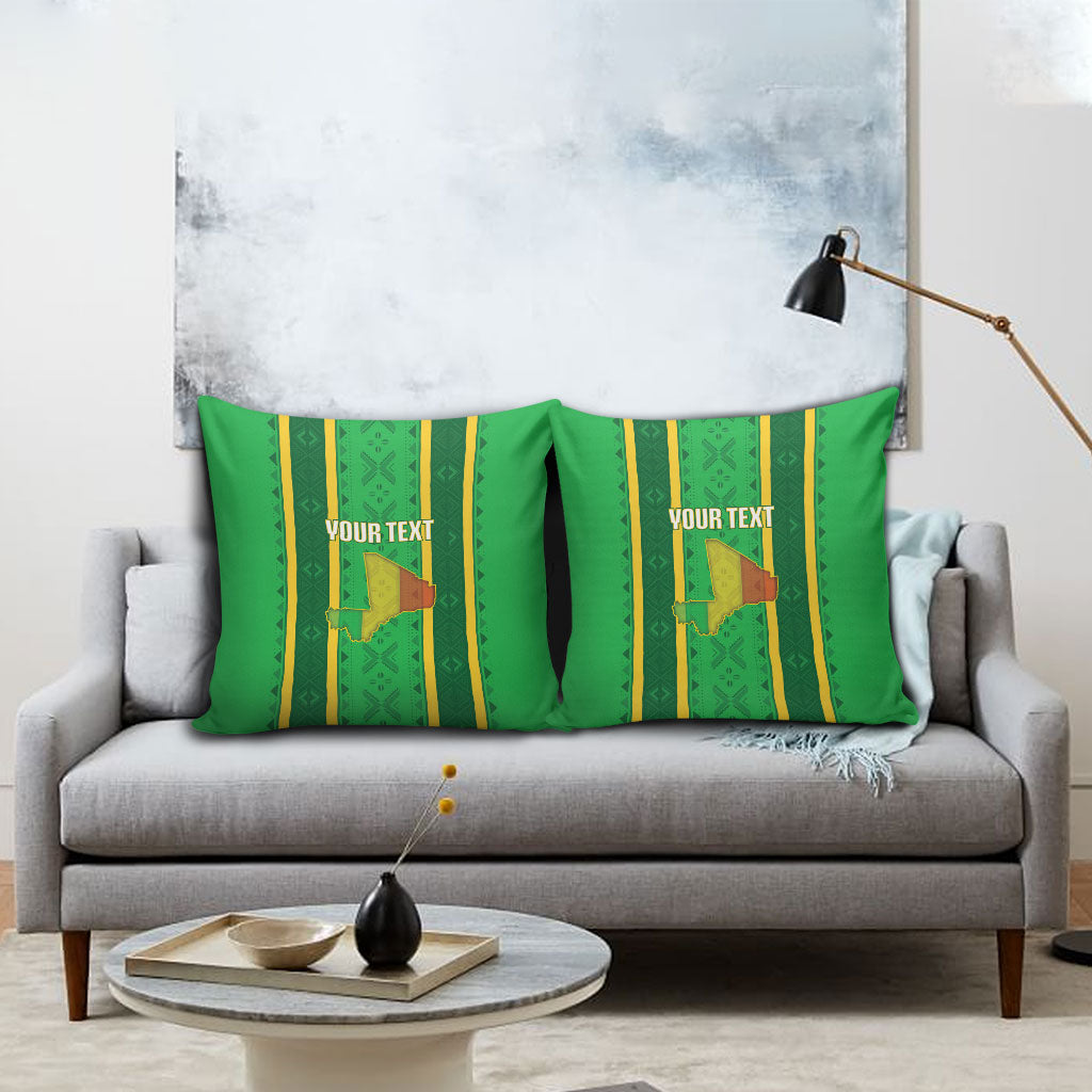 Mali Basketball Custom Pillow Cover Mud Cloth Bogolan Pattern