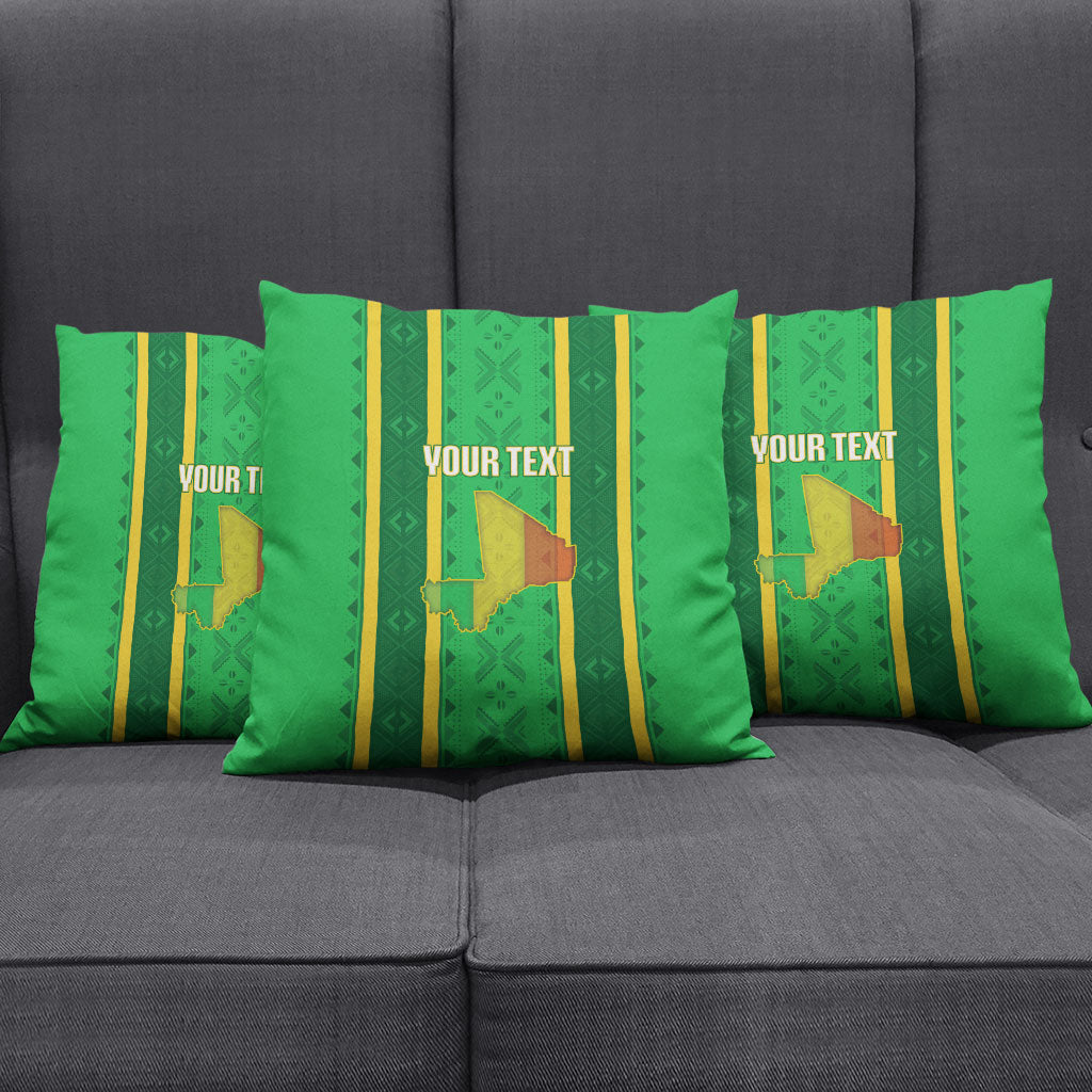 Mali Basketball Custom Pillow Cover Mud Cloth Bogolan Pattern