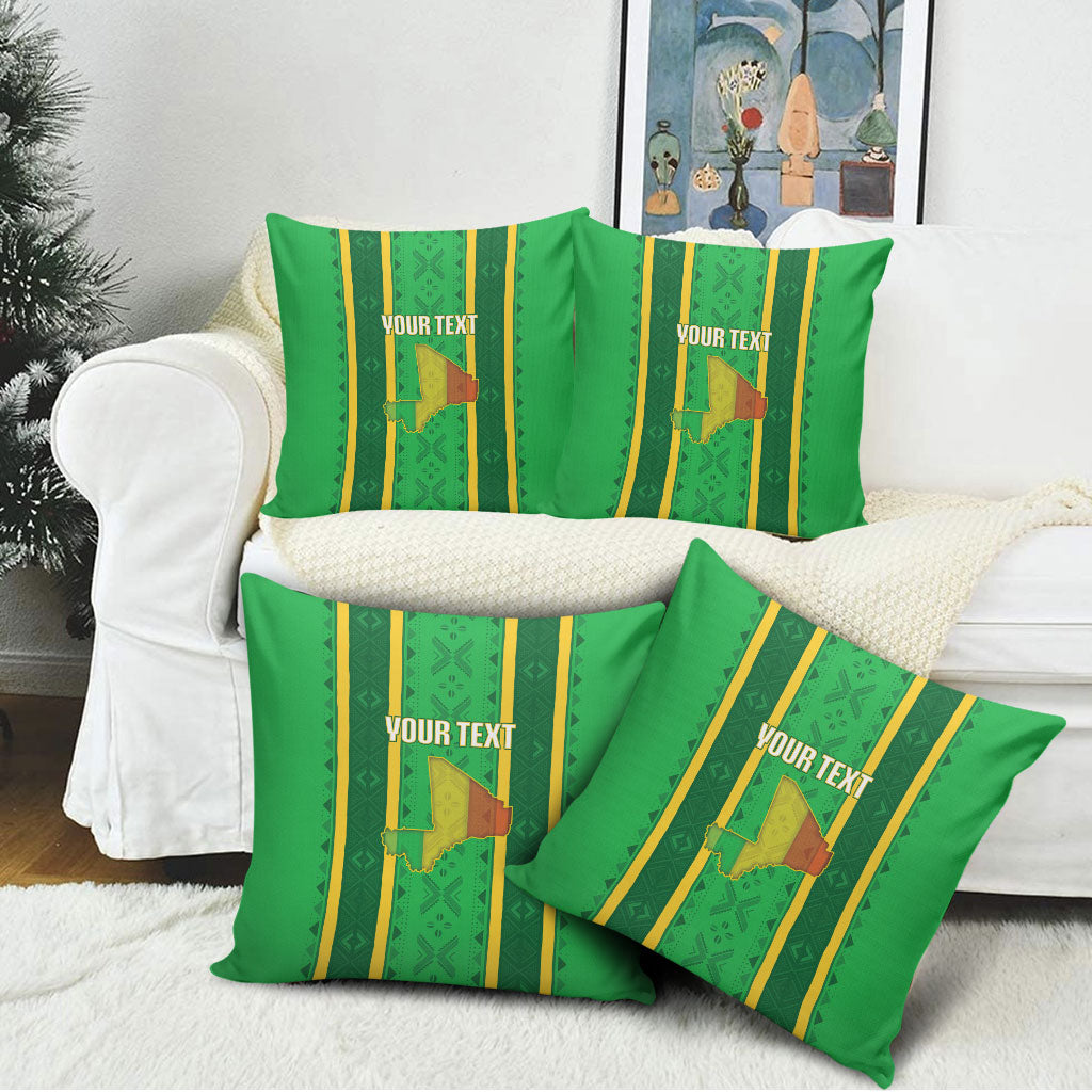 Mali Basketball Custom Pillow Cover Mud Cloth Bogolan Pattern