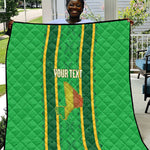 Mali Basketball Custom Quilt Mud Cloth Bogolan Pattern