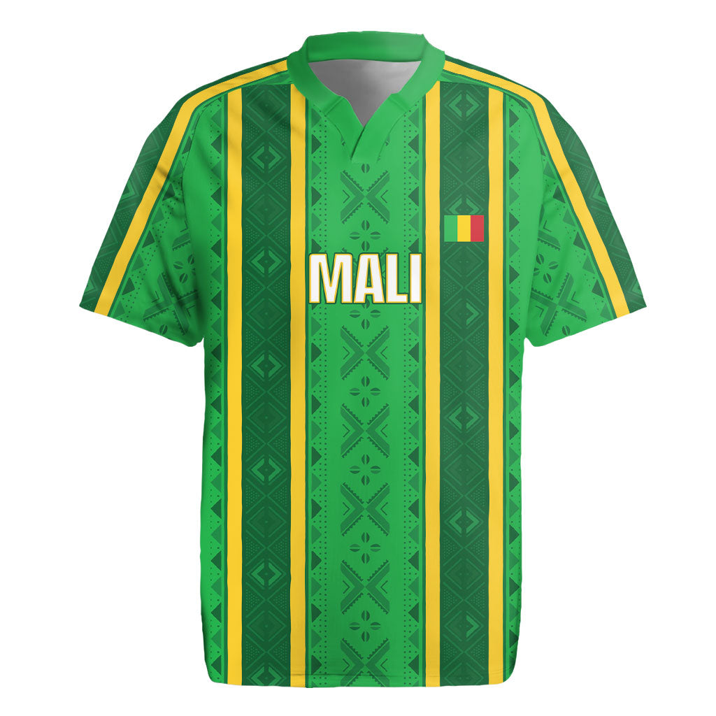 Mali Basketball Custom Rugby Jersey Mud Cloth Bogolan Pattern