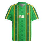 Mali Basketball Custom Rugby Jersey Mud Cloth Bogolan Pattern