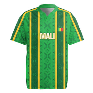Mali Basketball Custom Rugby Jersey Mud Cloth Bogolan Pattern