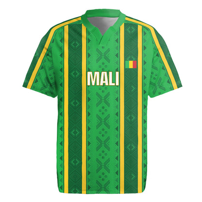 Mali Basketball Custom Rugby Jersey Mud Cloth Bogolan Pattern