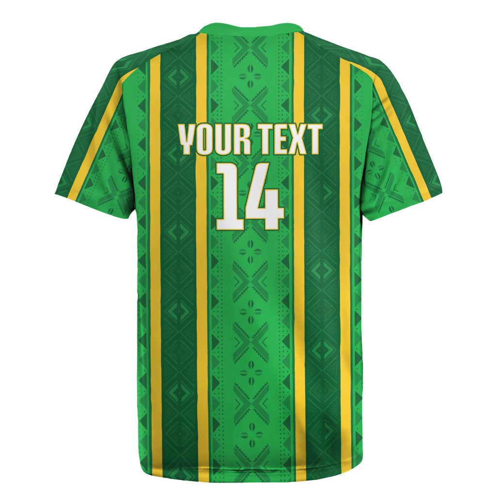 Mali Basketball Custom Rugby Jersey Mud Cloth Bogolan Pattern