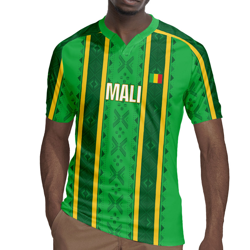 Mali Basketball Custom Rugby Jersey Mud Cloth Bogolan Pattern