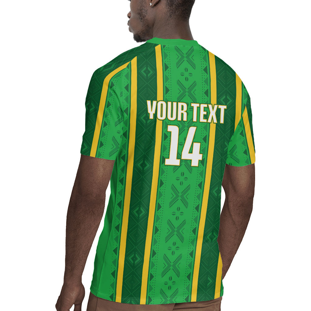 Mali Basketball Custom Rugby Jersey Mud Cloth Bogolan Pattern