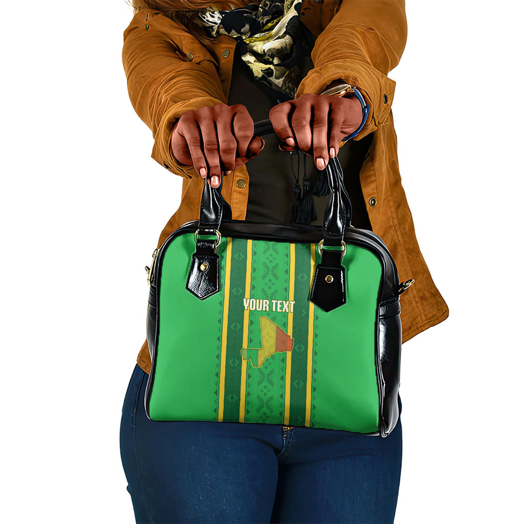 Mali Basketball Custom Shoulder Handbag Mud Cloth Bogolan Pattern