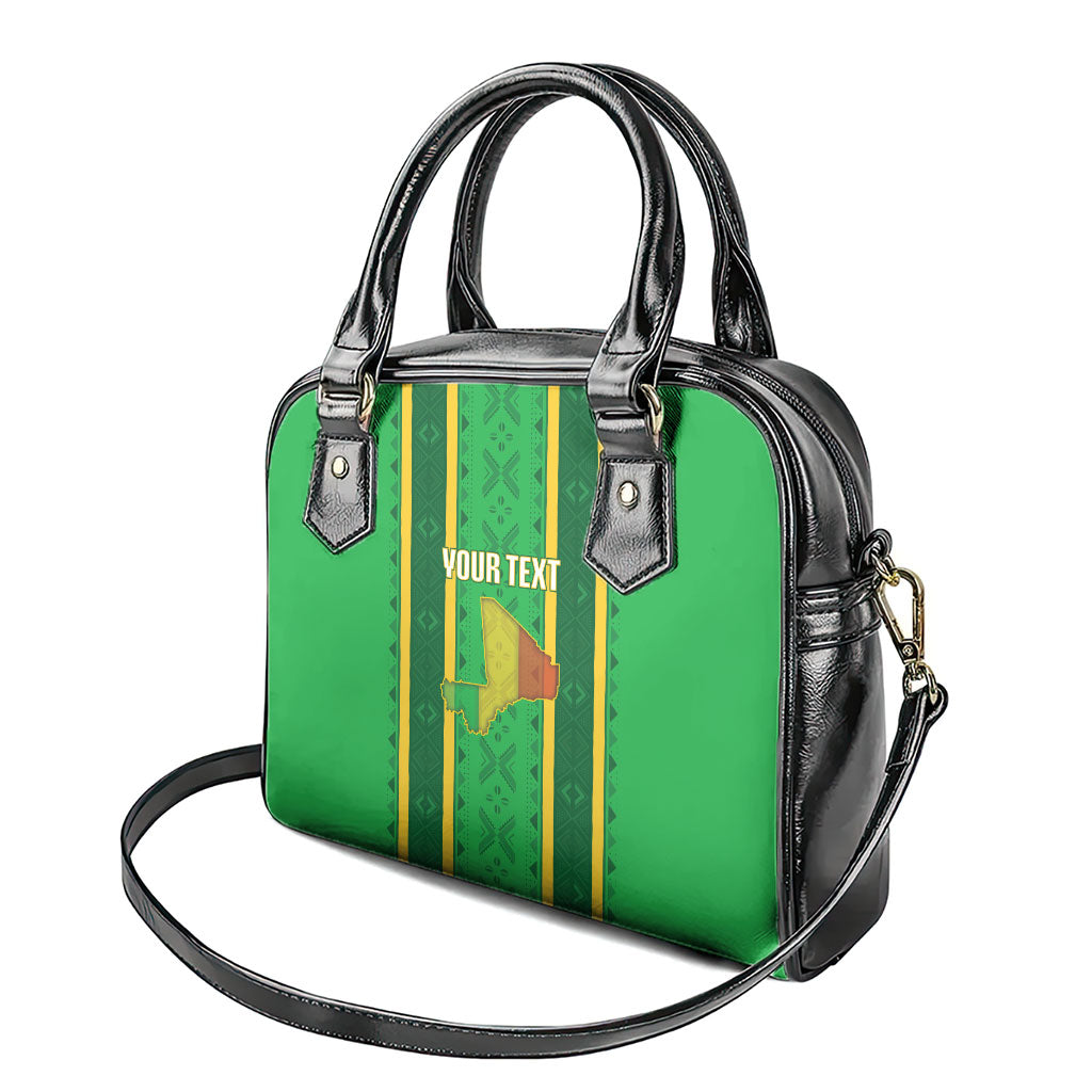 Mali Basketball Custom Shoulder Handbag Mud Cloth Bogolan Pattern