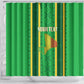 Mali Basketball Custom Shower Curtain Mud Cloth Bogolan Pattern