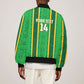 Mali Basketball Custom Sleeve Zip Bomber Jacket Mud Cloth Bogolan Pattern