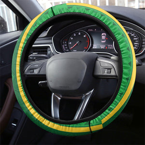 Mali Basketball Steering Wheel Cover Mud Cloth Bogolan Pattern