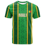 Mali Basketball Custom T shirt Mud Cloth Bogolan Pattern