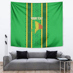 Mali Basketball Custom Tapestry Mud Cloth Bogolan Pattern