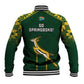 South Africa Rugby Baseball Jacket Go Champions Springboks LT14