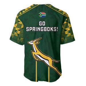 South Africa Rugby Baseball Jersey Go Champions Springboks